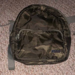 Pink VS mini camo backpack